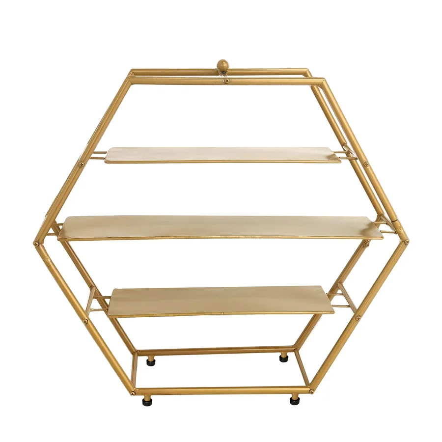 Hexagon Gold Stand