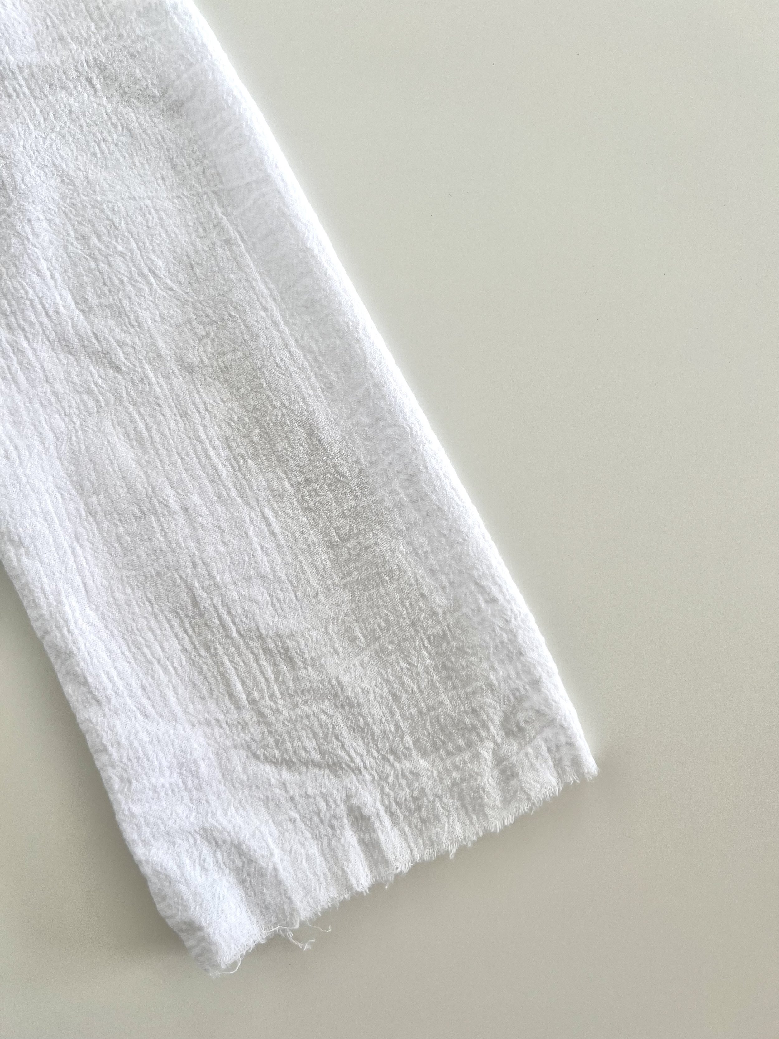 White Cotton Gauze Napkin