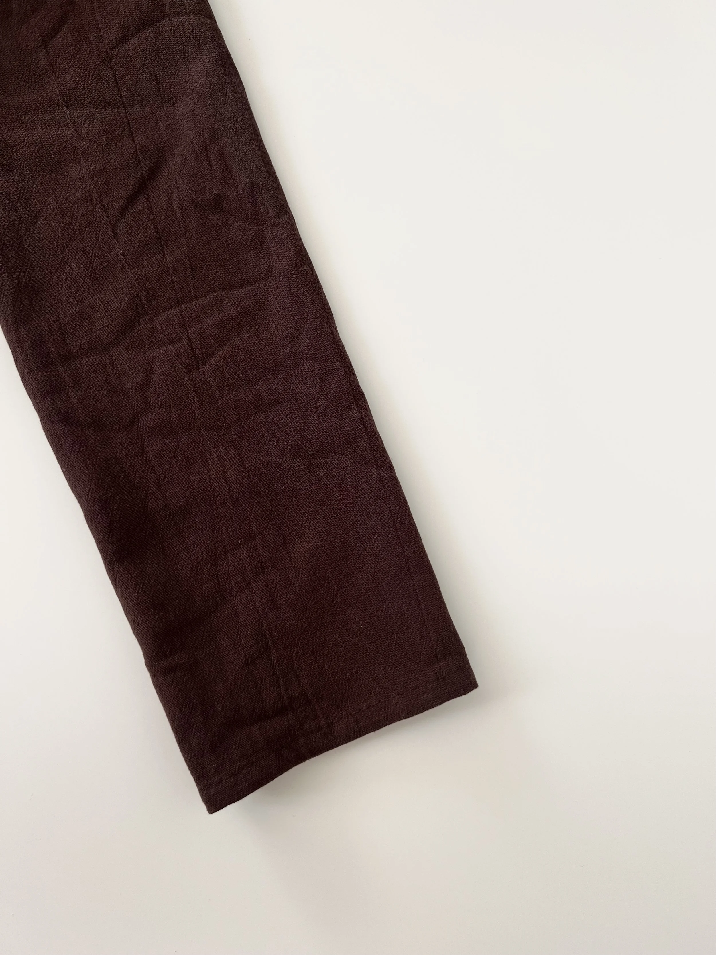 Espresso Cotton Linen Napkin