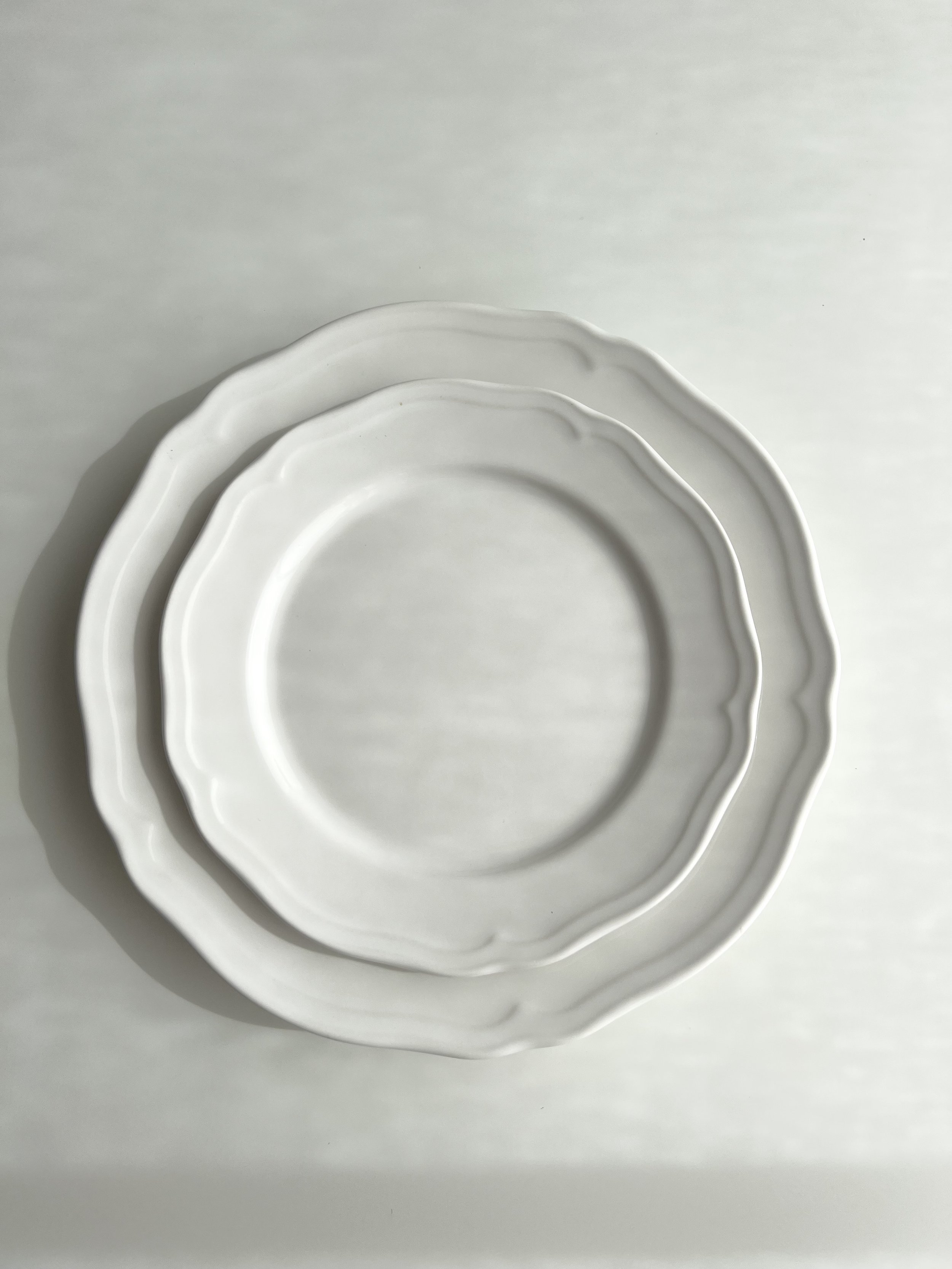 Scalloped Dinner Plate