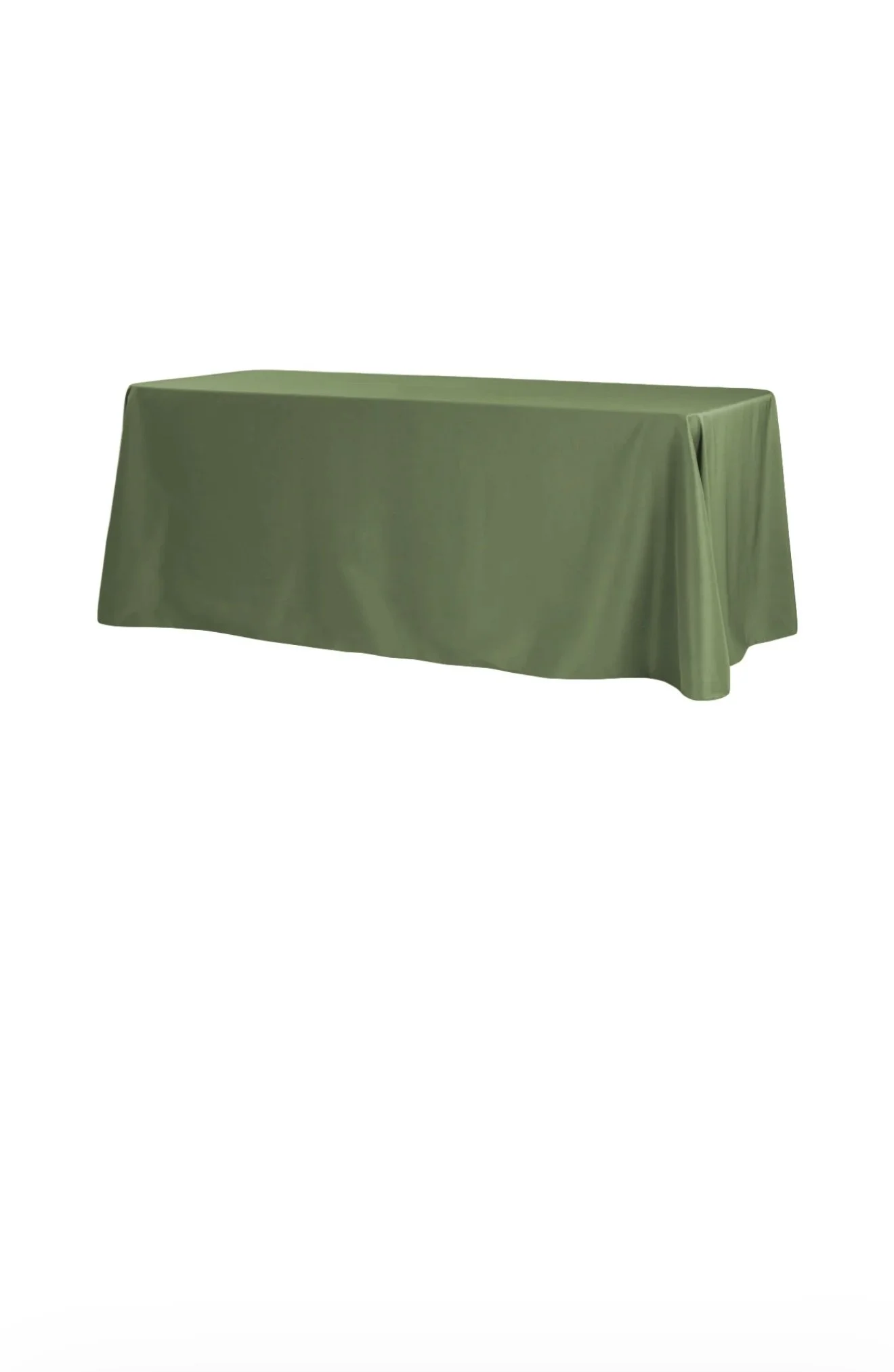Willow Green Rectangle Tablecloth 8ft