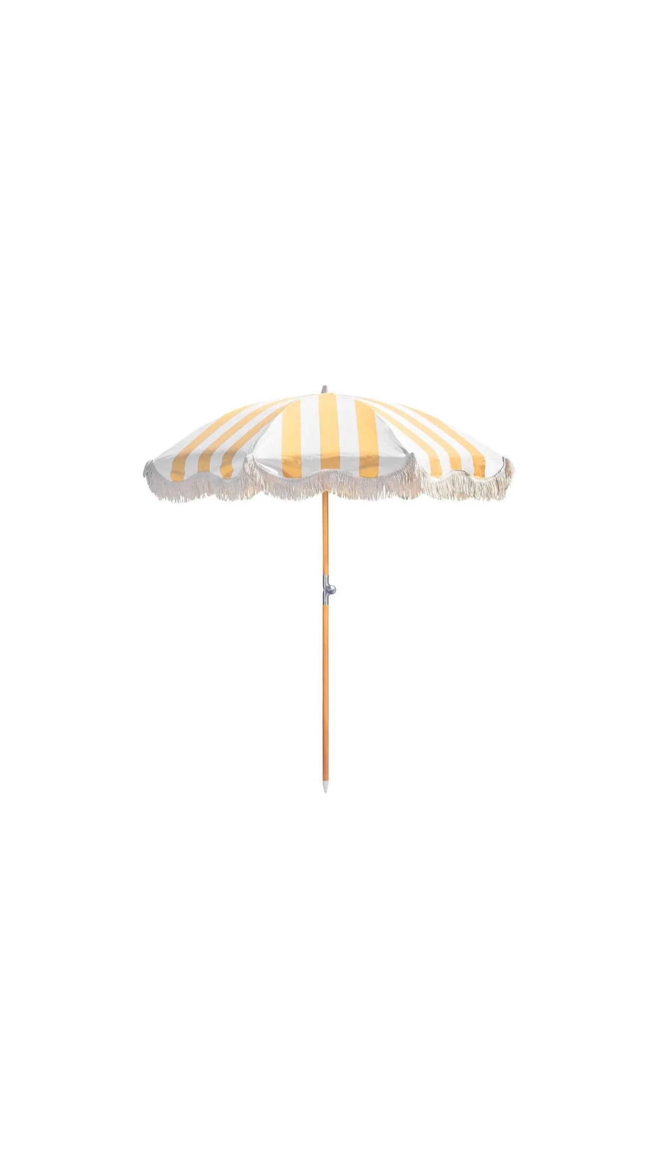 Yellow Striped Umbrella