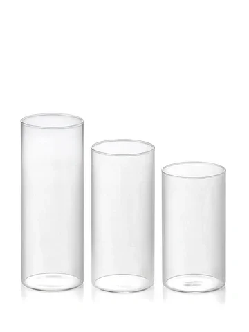 Cylinder Vases set of 3