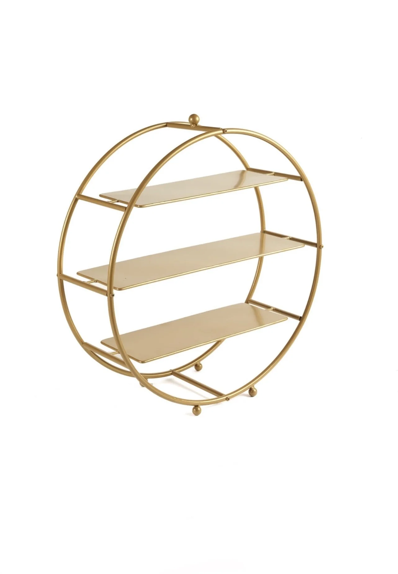 Round Gold Stand