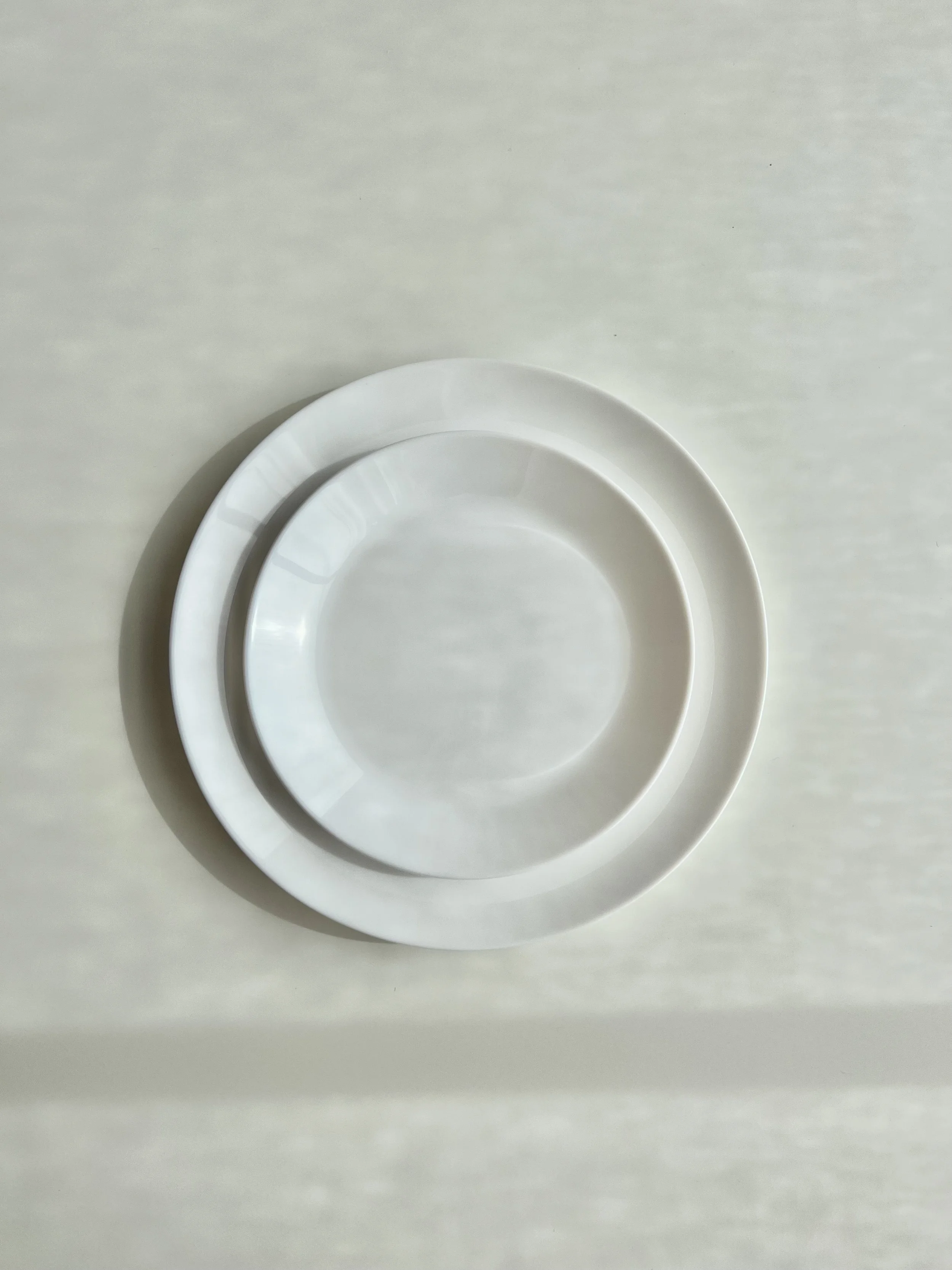 Plain White Dinner Plate