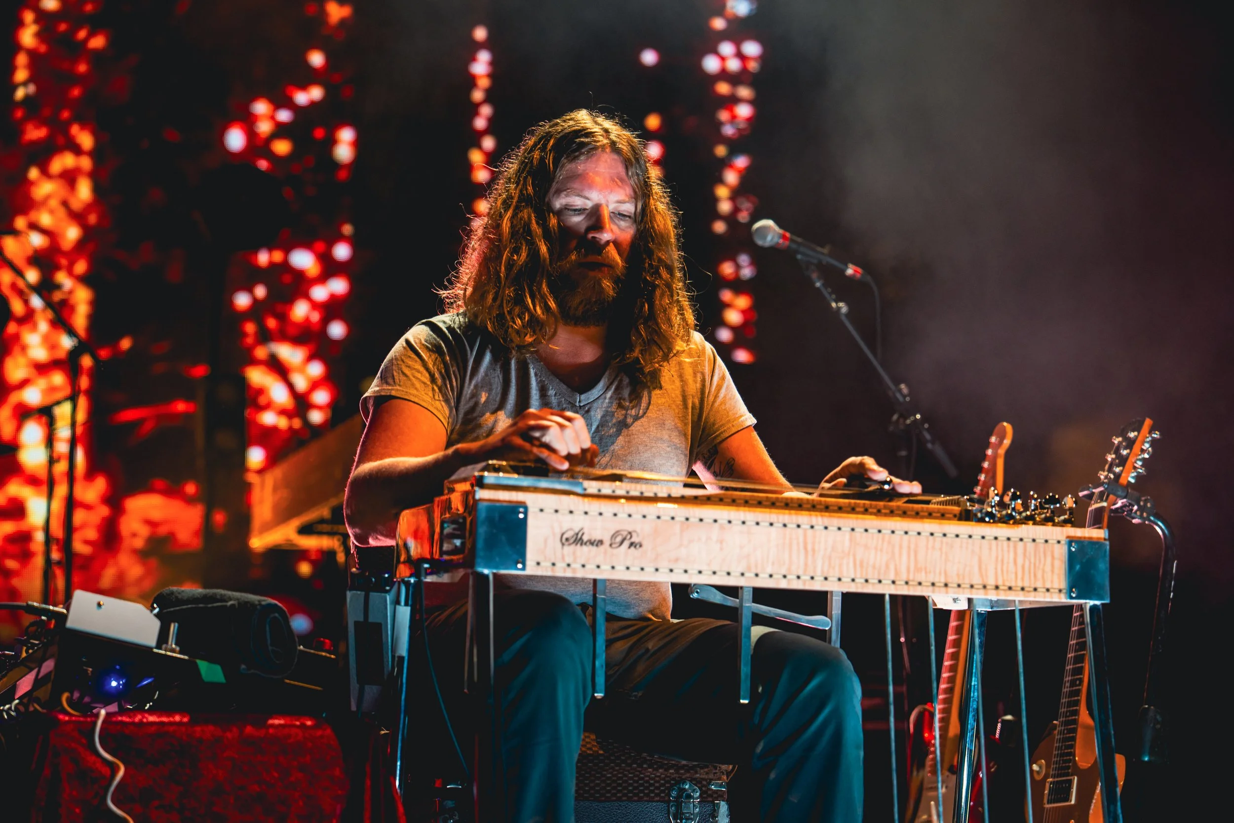 Tyler Childers band performing at a concert
