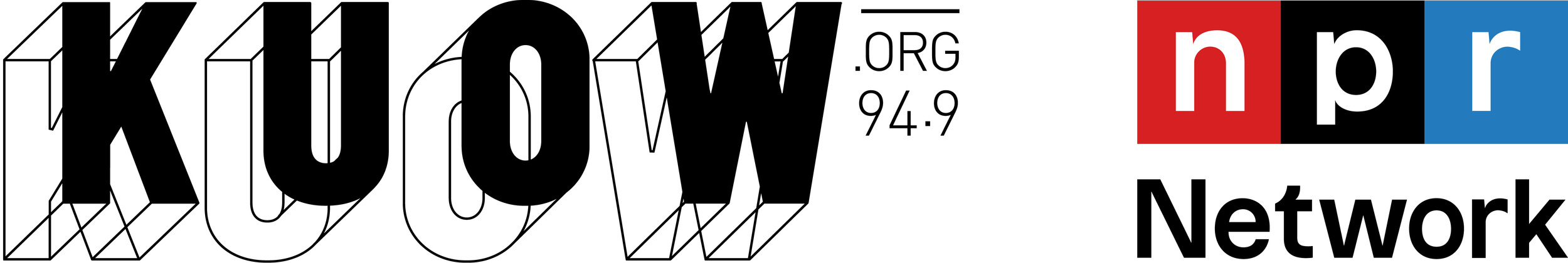 PBS logo with red, black, and blue blocks containing white lowercase letters.