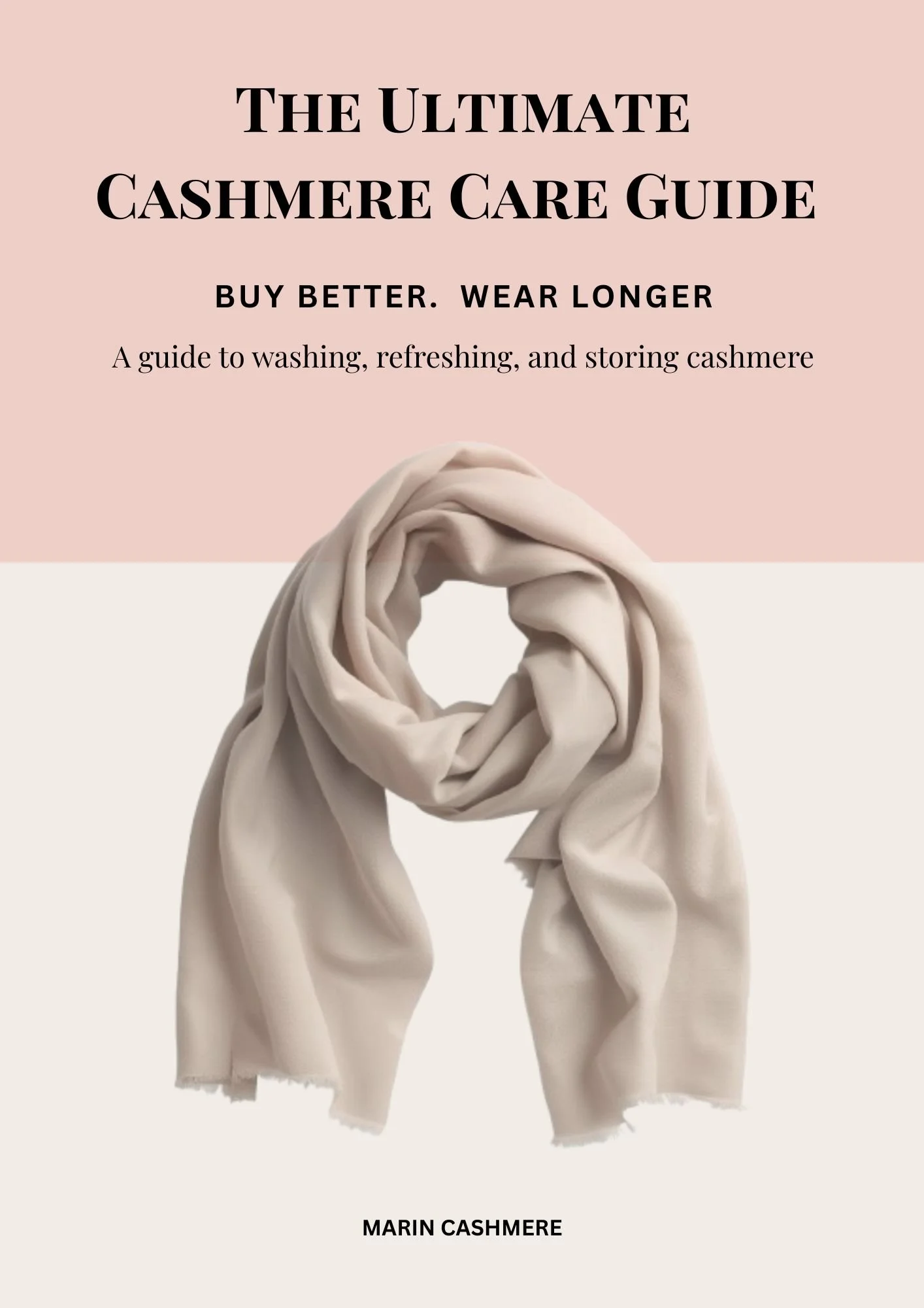 Myth Busting: Cashmere Isn’t Hard to Take Care Of