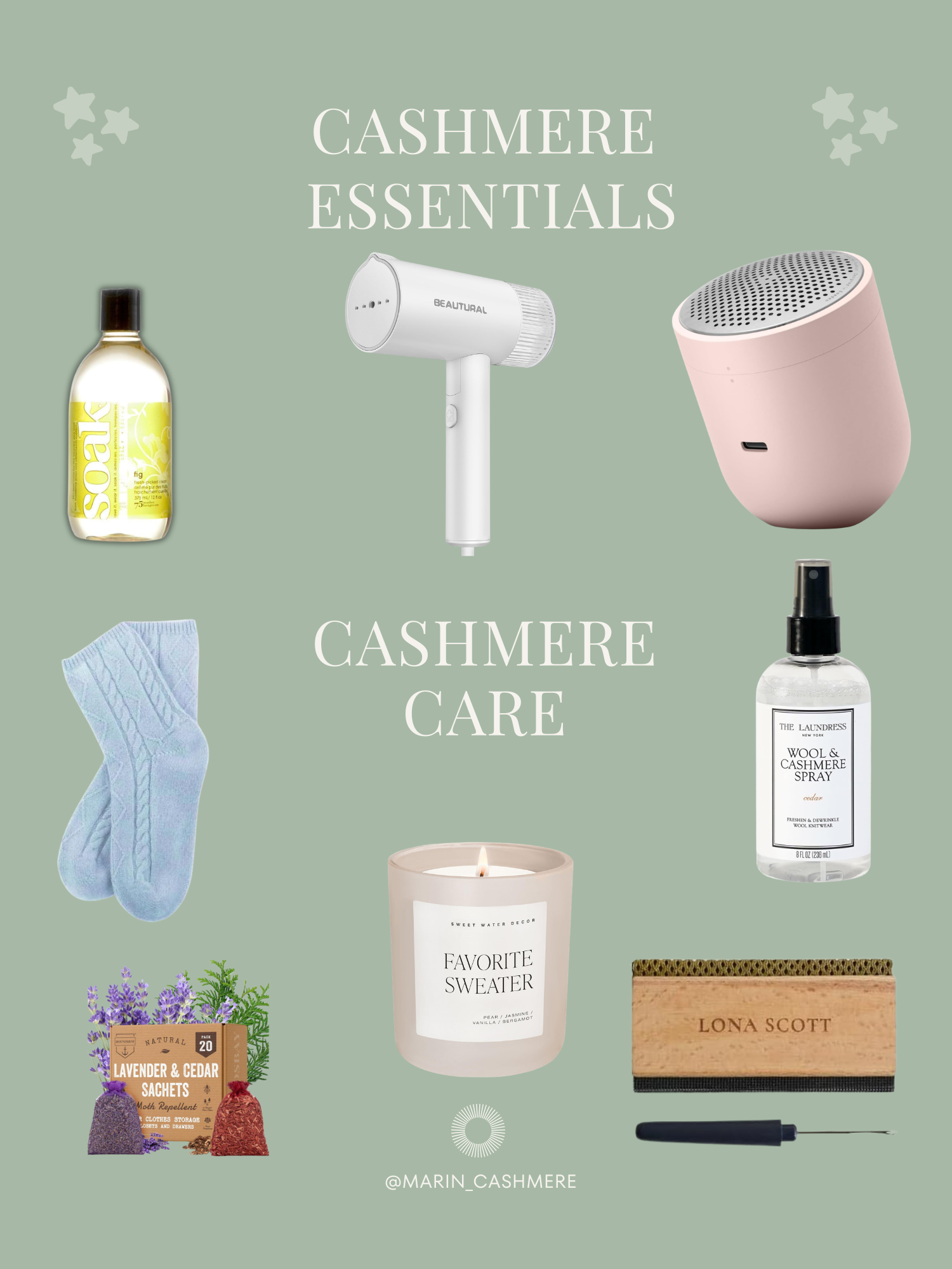 The Power 6: The Only Tools You Need to Make Your Cashmere Last for Years