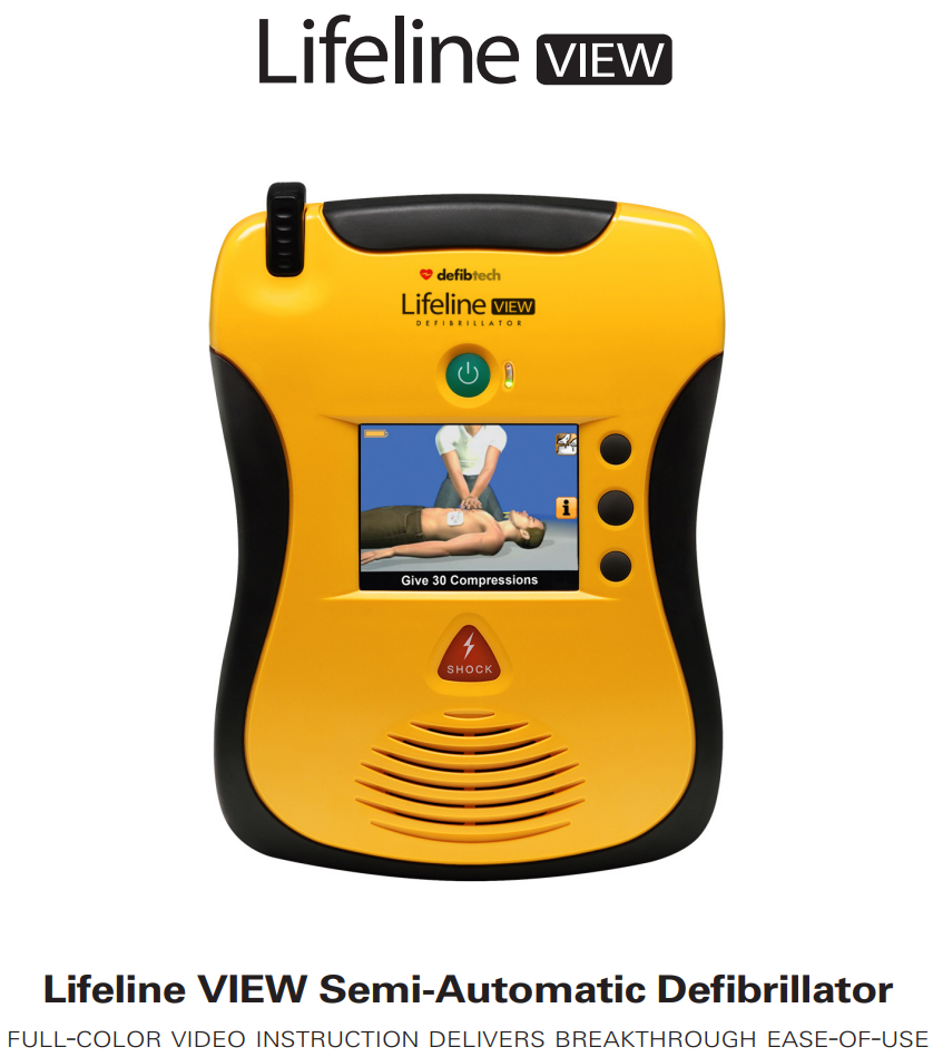 Defibtech Lifeline View - Fully Automatic PKG Standard Battery (Packages)