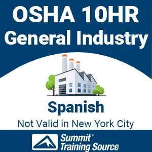 OSHA 10 (General Industry) Spanish