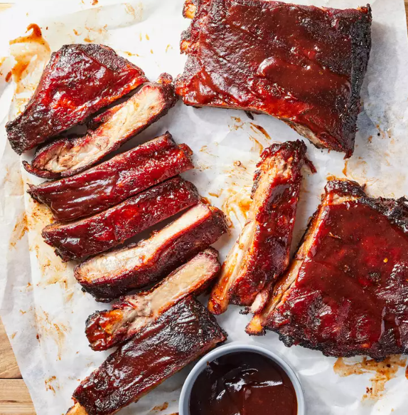 March 19th 1/2 Slab Ribs, Baked Beans and Coleslaw