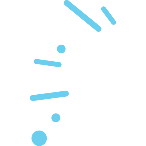 Illustration of a syringe injecting a vaccine into a stylized human figure.