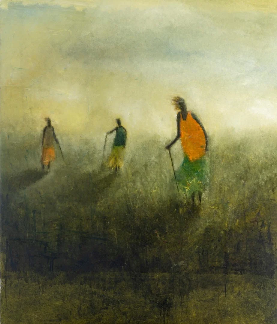 The Turtle Hunters - East Arnhem Land (2024)
Oil on Canvas
135cm x 119cm