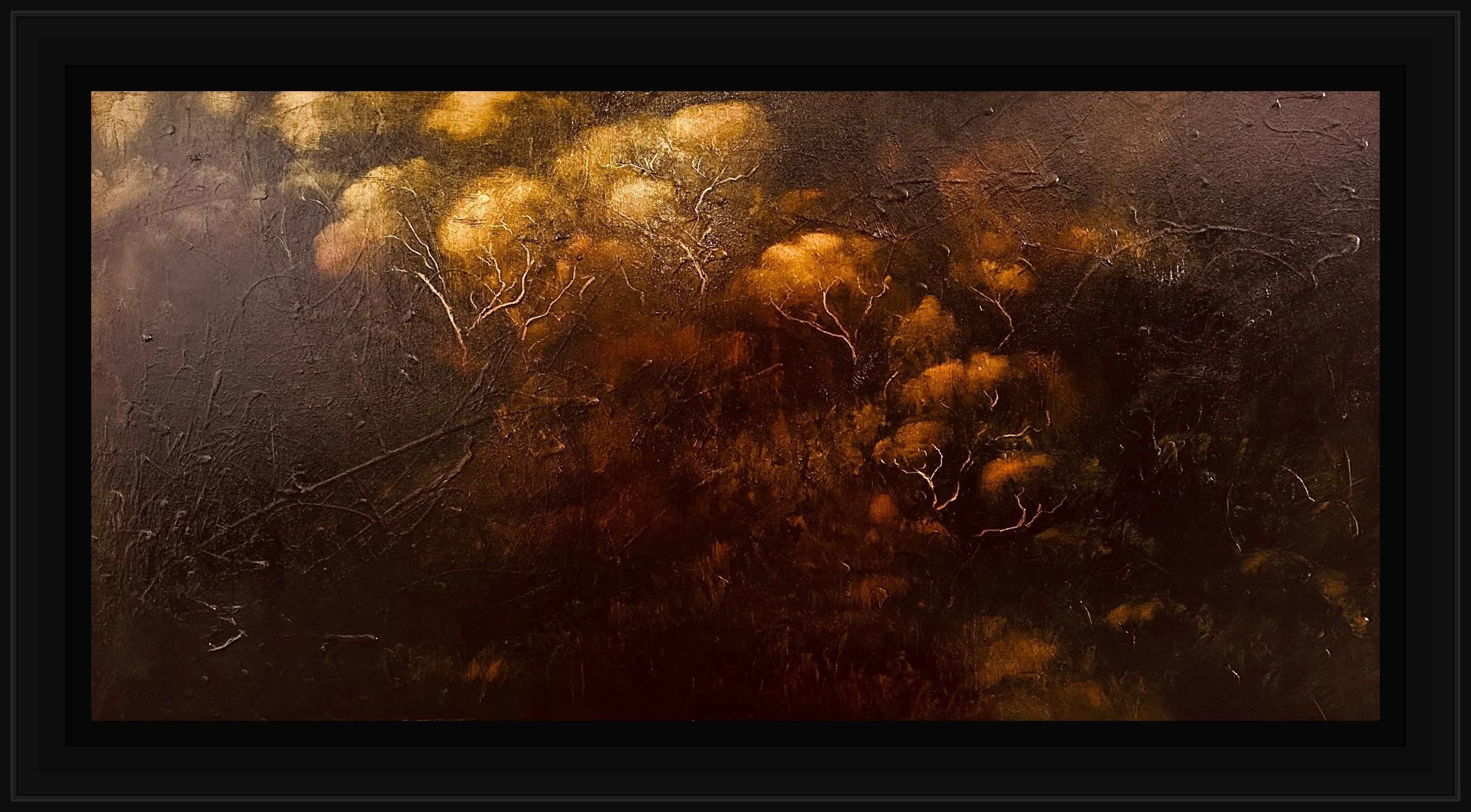 A Little Further In
Oil on Canvas
50cm x 96cm