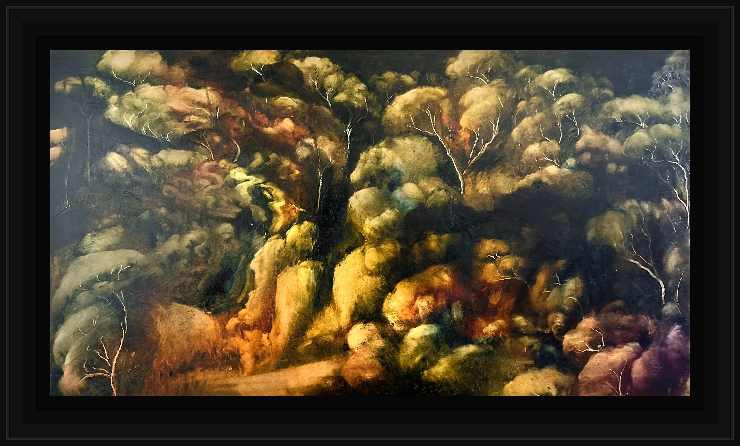 Strange Country
Oil on Canvas
58cm x 103cm