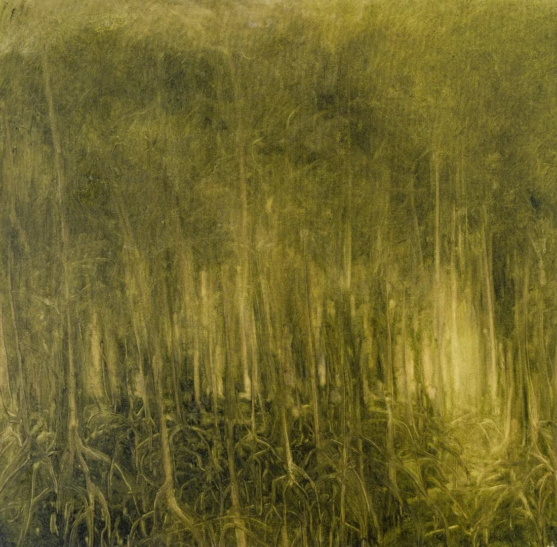 Mangrove study (2025)
Oil on Canvas
81cm x 82cm