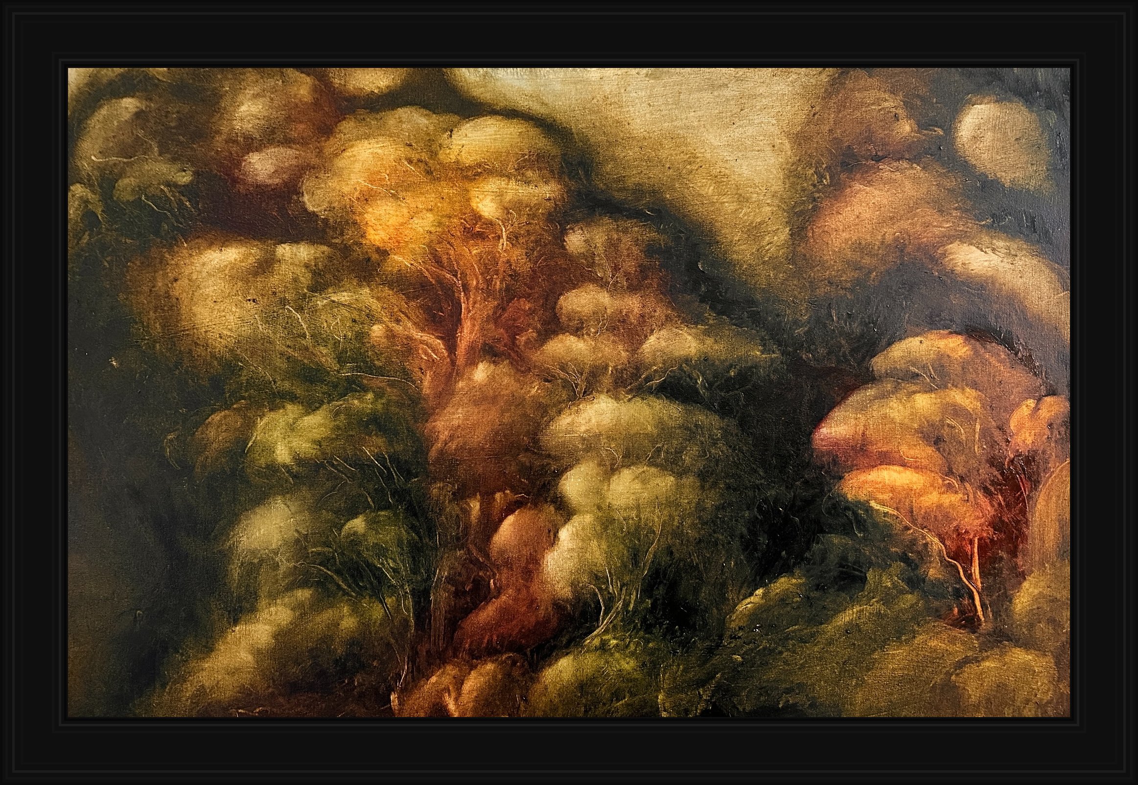Oil on canvas 
62cm x 92cm