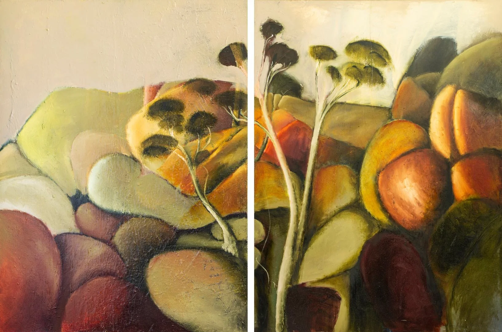 Serpentine Ridge - Tjoritja, West MacDonnell Ranges (2025)
Oil on Canvas
124.5cm x 188cm
