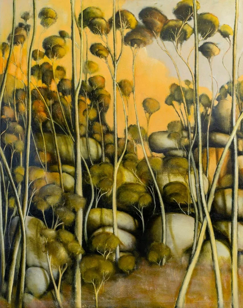 Sanctuary (2025)
Oil on Canvas
155cm x 124.5cm