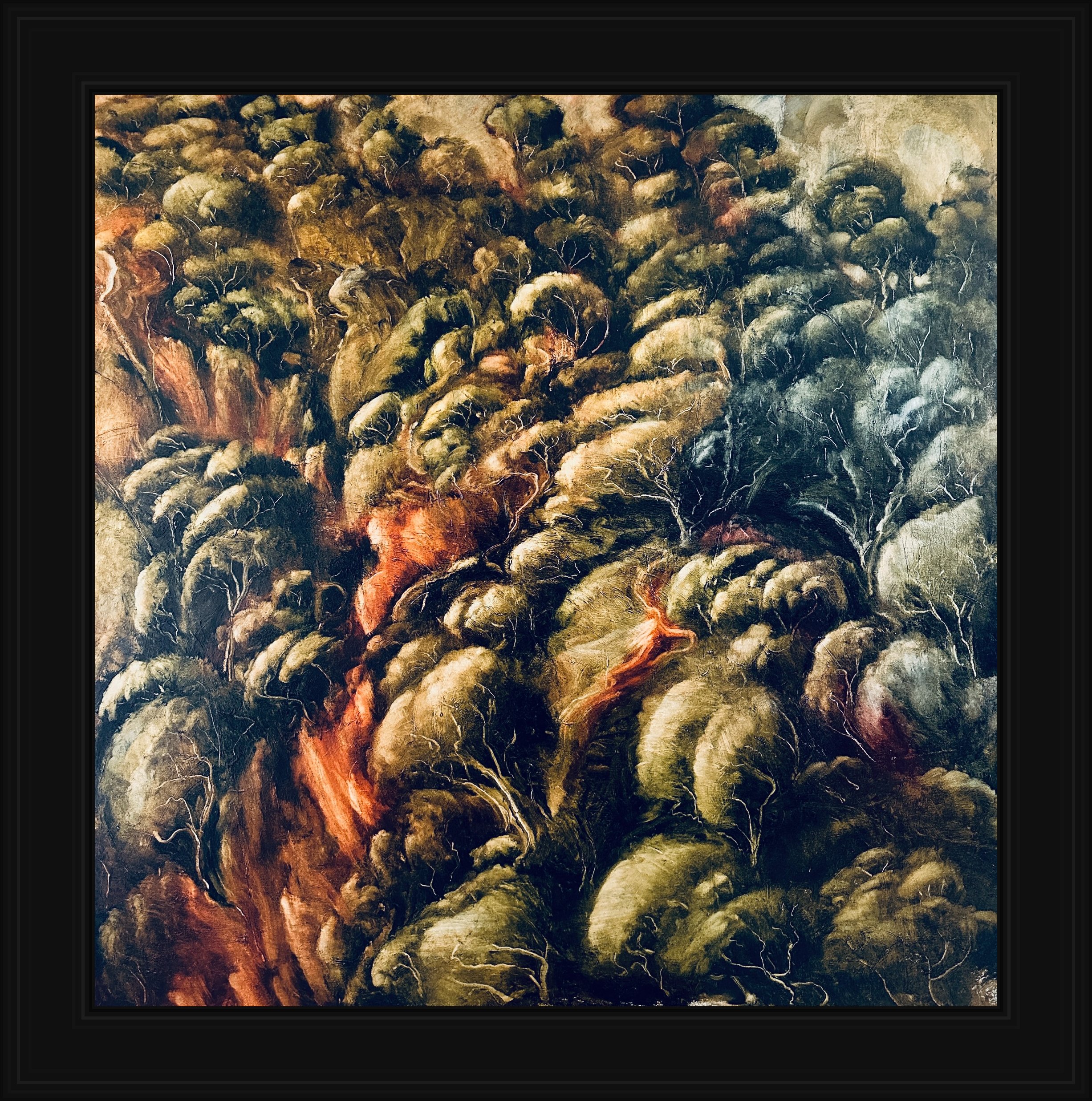 Something Happened Here
Oil on canvas
125cm x 125cm