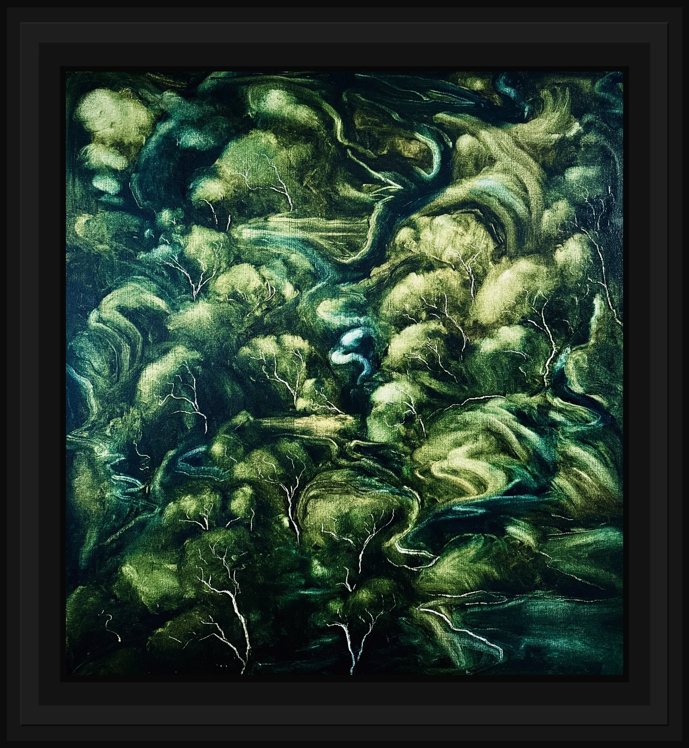 A Few Inches of Earth (2026)
Oil on Canvas
67cm x 61cm 