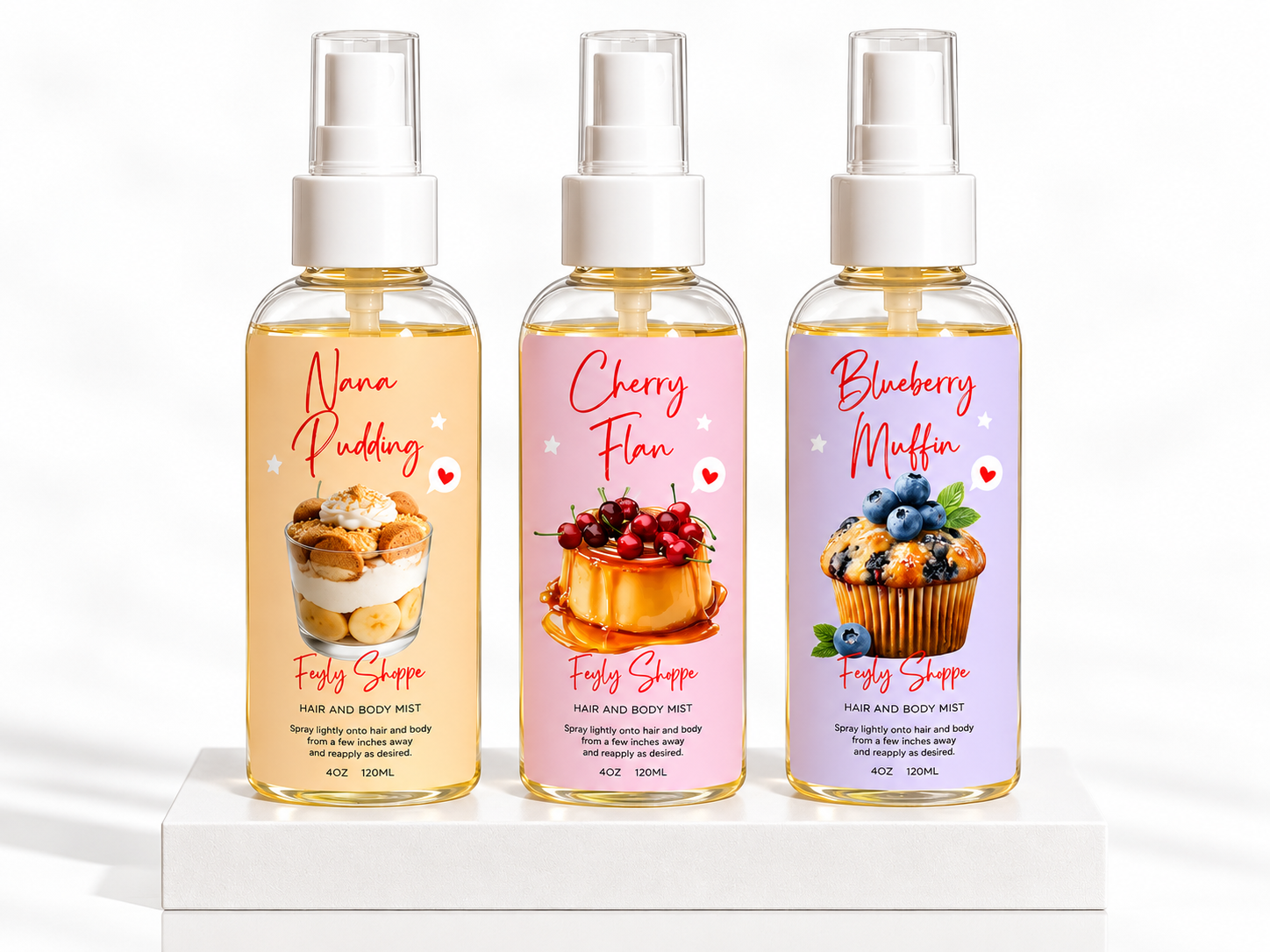 Gourmand Dessert Body Mist | Long-Lasting Body Fragrance