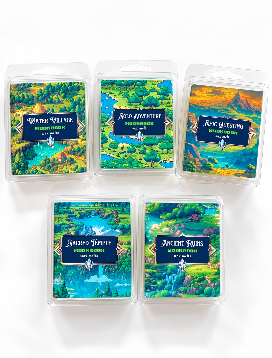 DND Fantasy Wax Melts | Geeky Home Fragrance for Board Game & RPG Nights