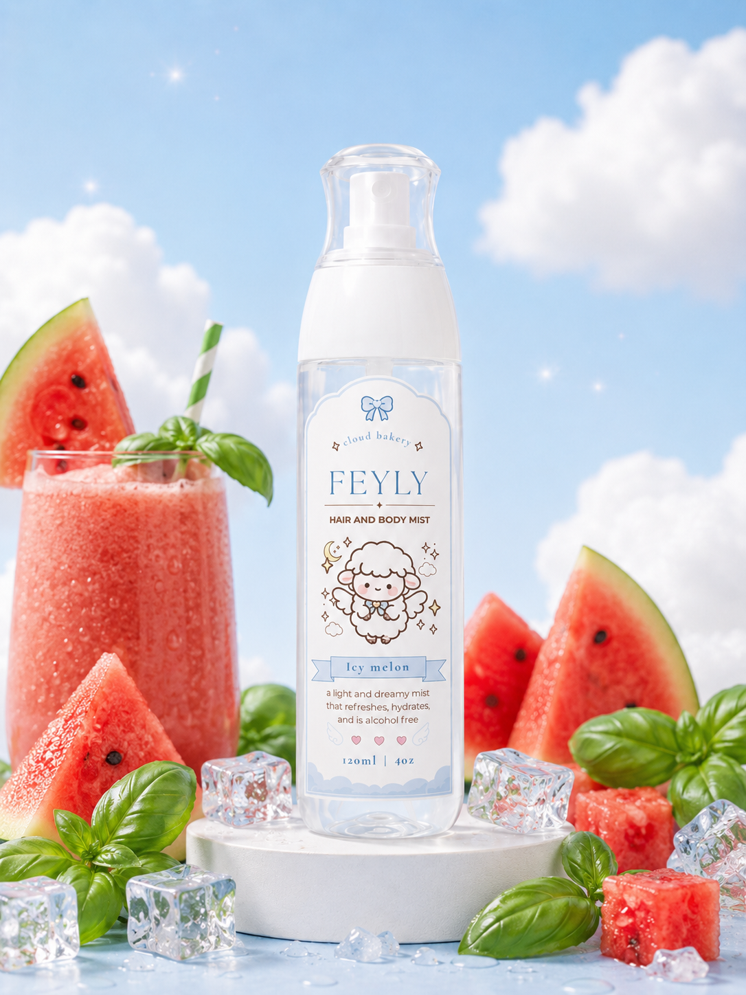 Cool Watermelon Body Mist | Alcohol Free Perfume