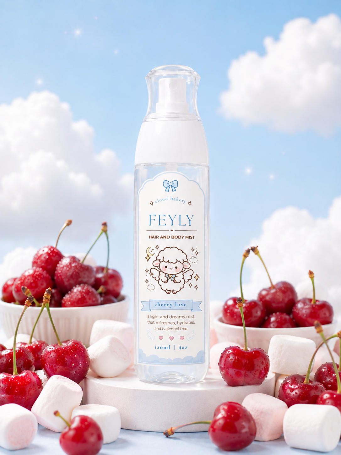 Sweet Cherry Body Mist | Alcohol Free Gourmand Fragrance