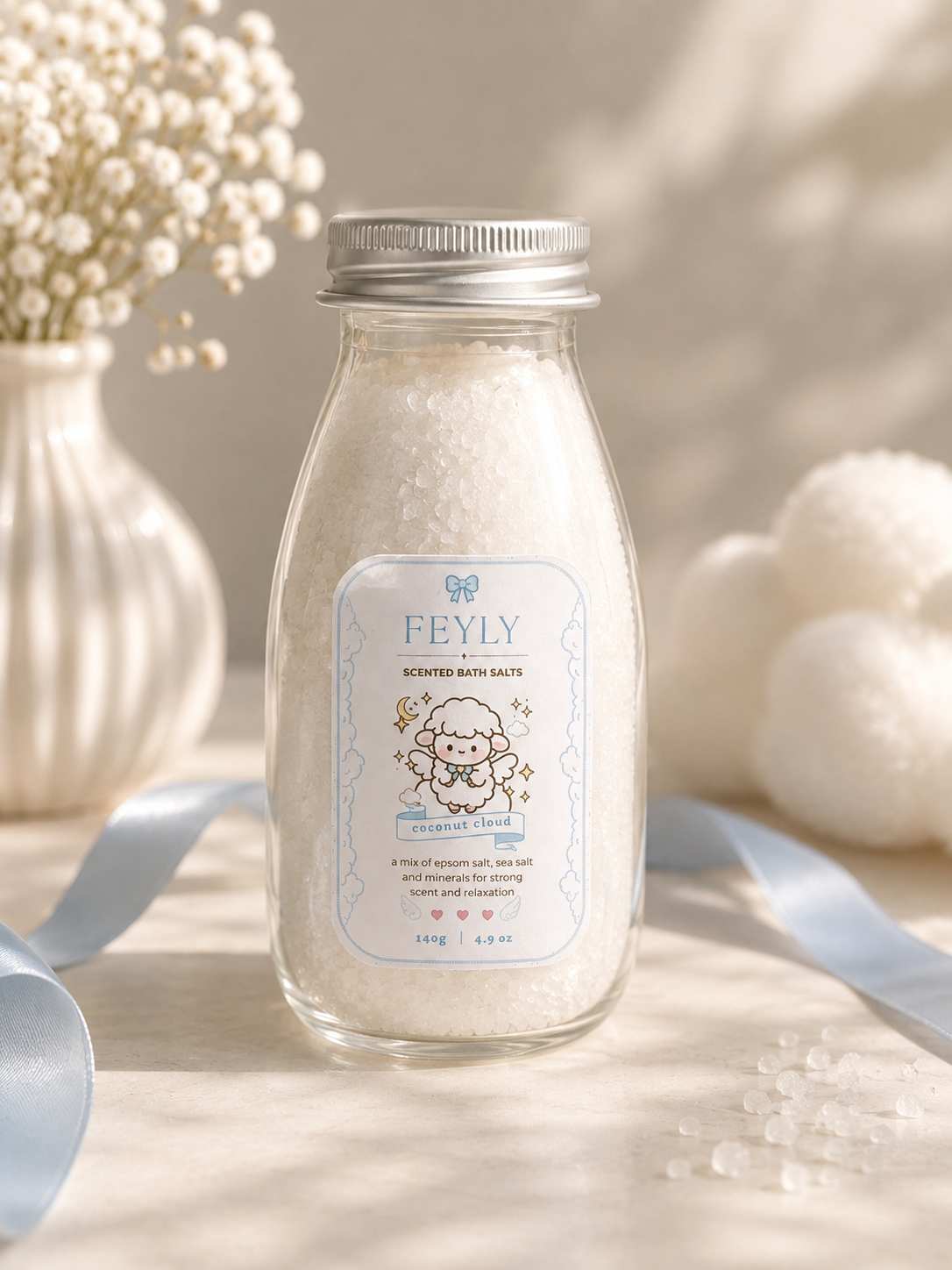 Luxury Gourmand Bath Salts | Relaxing Scented Bath Soak