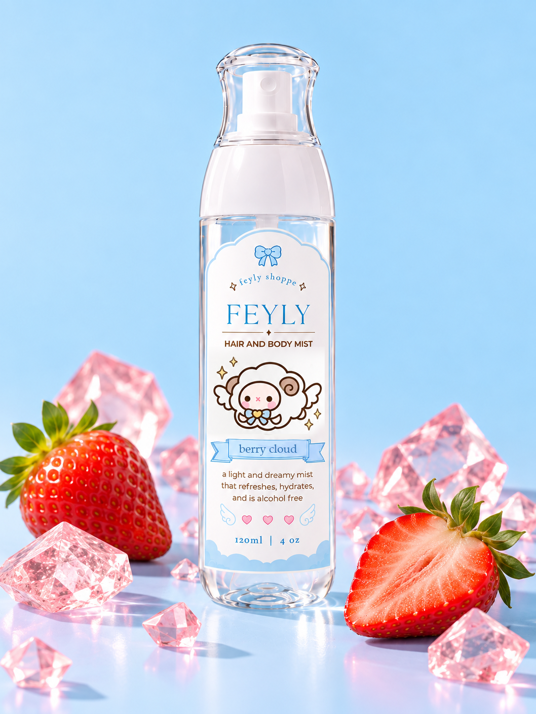 Floral Strawberry Mist | Alcohol Free Gourmand Fragrance