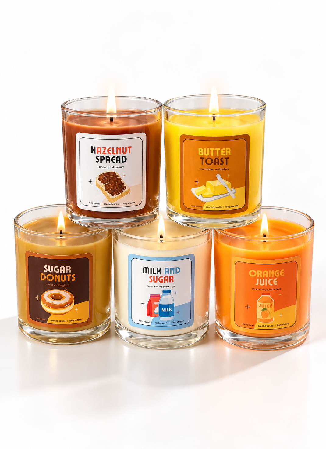 London Fog Breakfast Candle | Gourmand Food-Inspired Home Fragrance