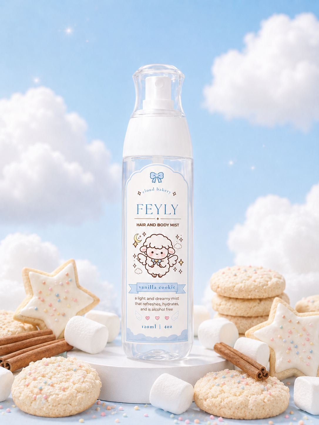 Vanilla Cookie | Alcohol Free Gourmand Fragrance