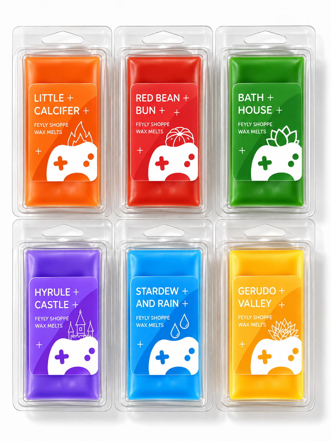 Video Games Inspired Soy Wax Melts | Cozy Gamer Home Fragrance