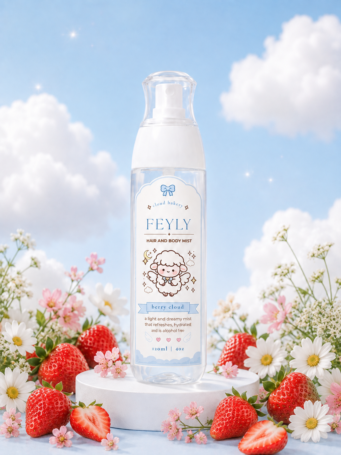Floral Strawberry Mist | Alcohol Free Gourmand Fragrance
