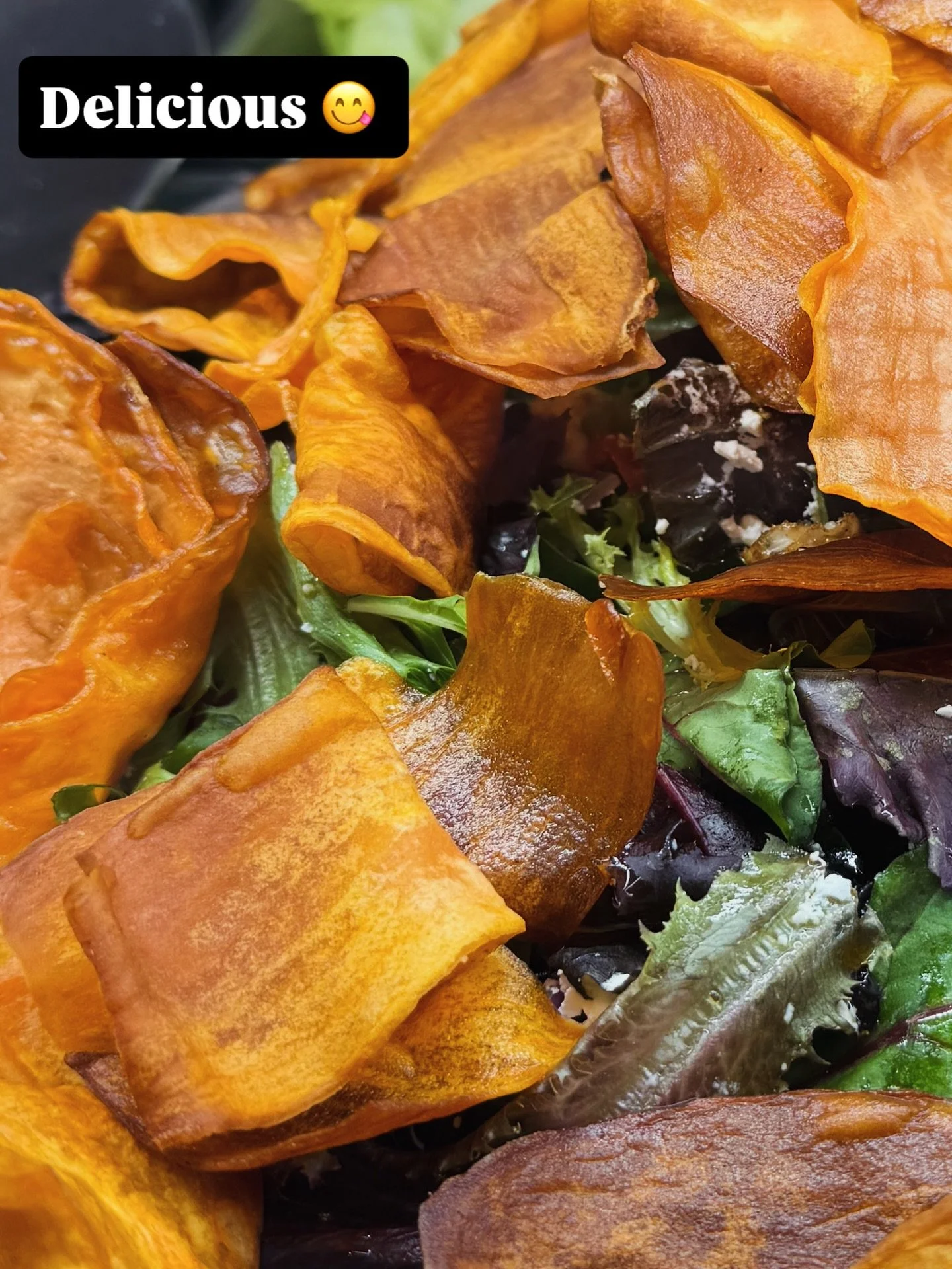 Have you had our house made sweet potato salad? What did you think- let us know in the comments 👇
Salad options every day - come in and check us out. 
#salad #Chaviscornercafe #supportlocal #localcafe
