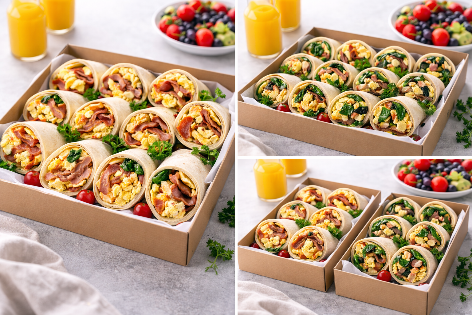 Breakfast Wraps Box