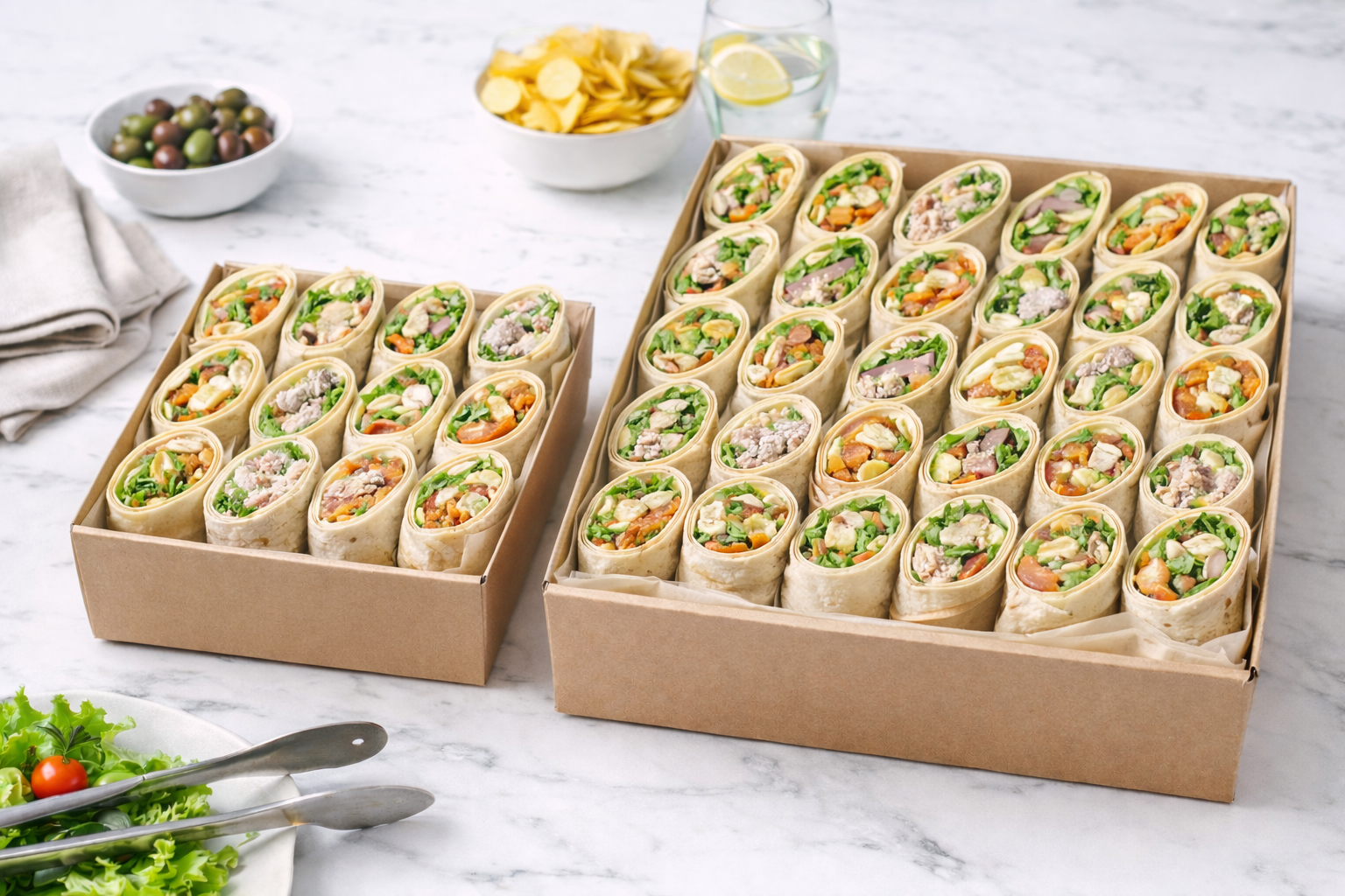 Mixed Wrap Lunch Box