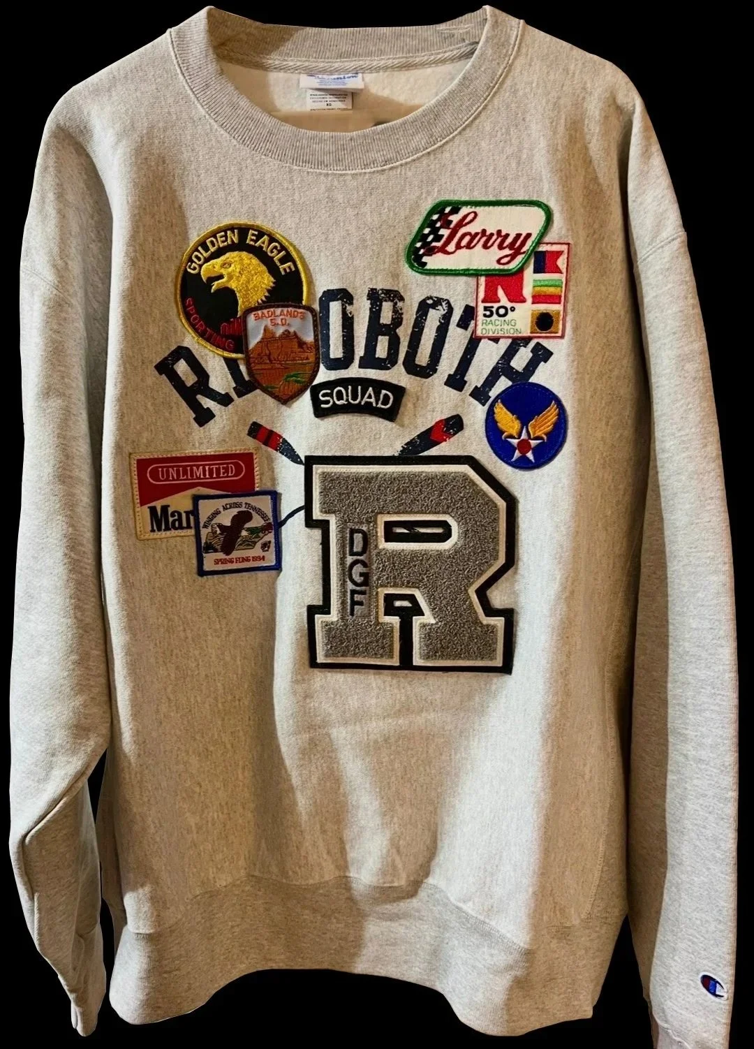 Patch Work Sweatshirt