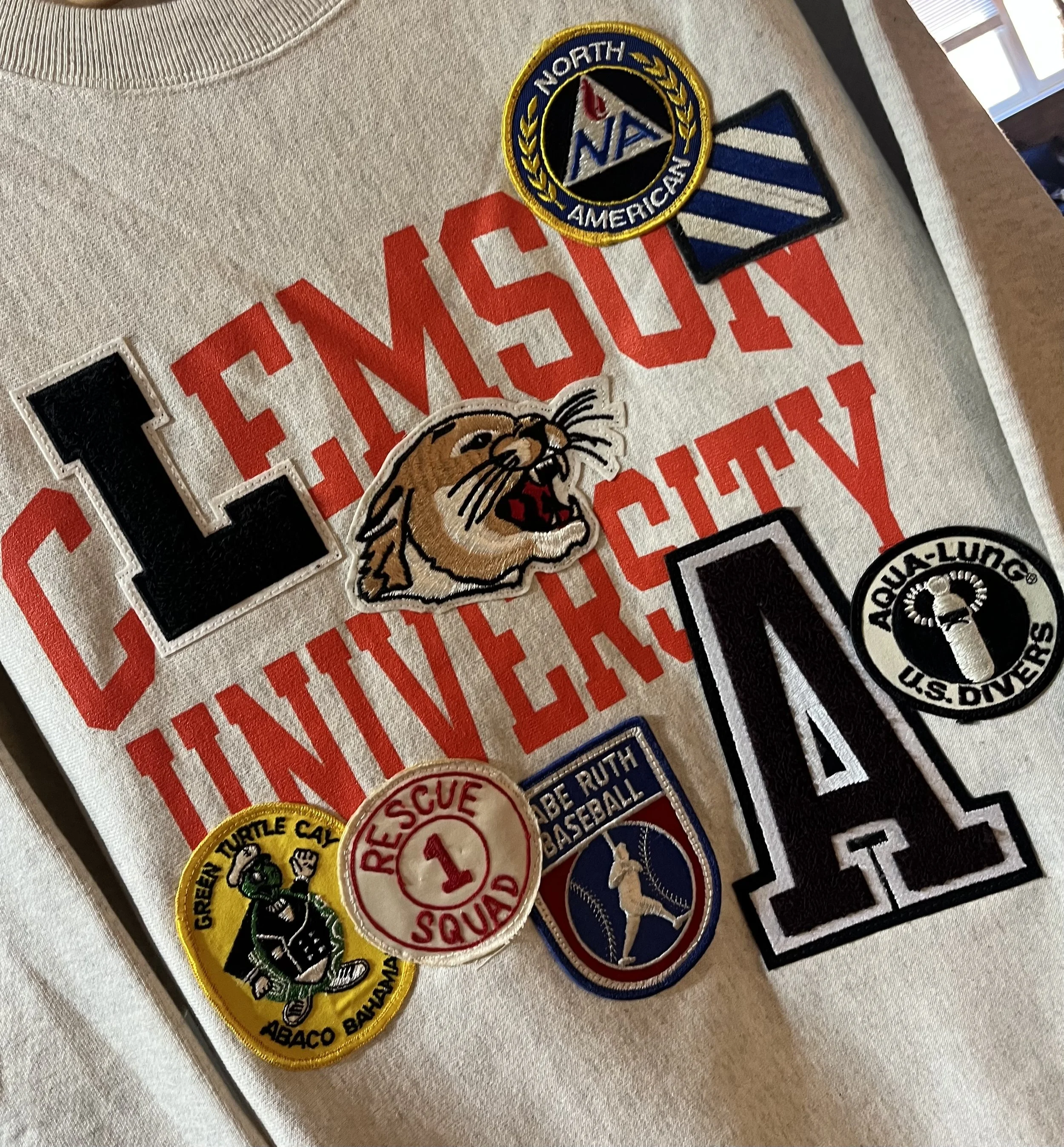 Patch Work Sweatshirt 2