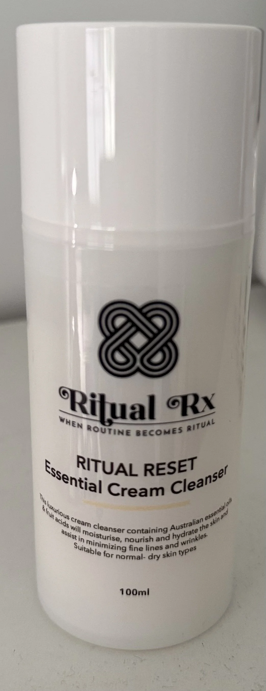 Ritual Reset Essential Cream Cleanser - 100ml