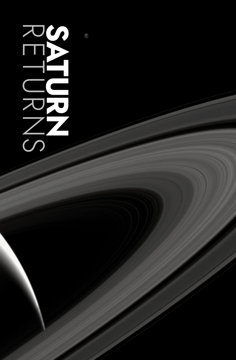 A page from the ebook of the poetry collection Saturn Returns by Charline Tetiyevsky.