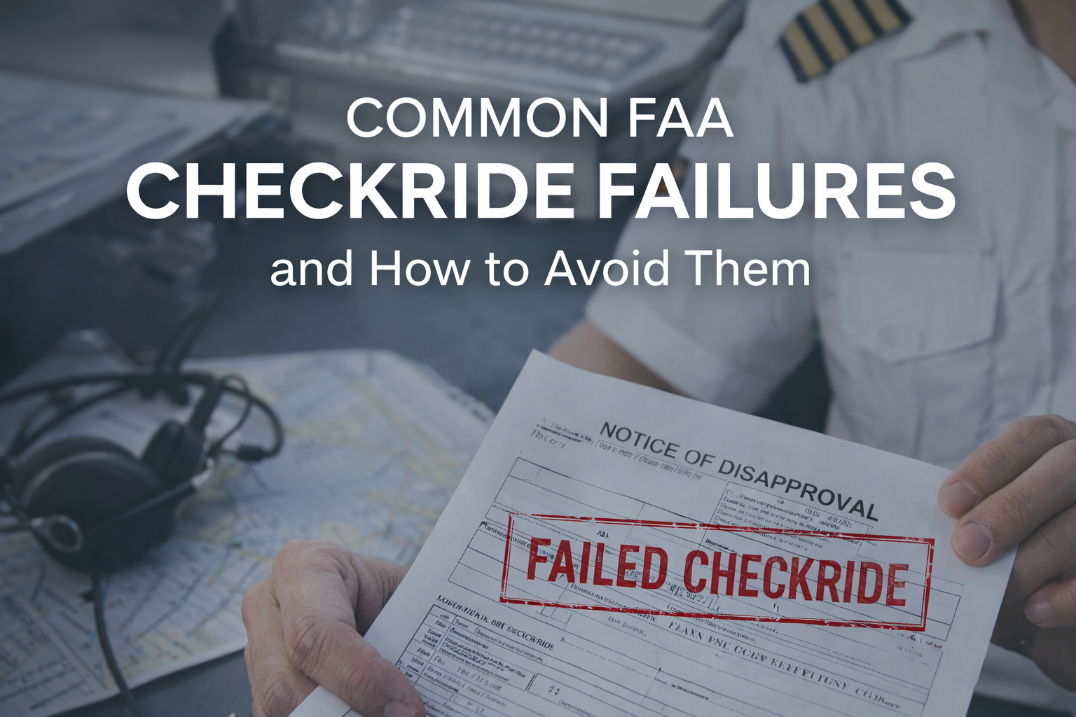 Common FAA Checkride Failures and How to Avoid Them