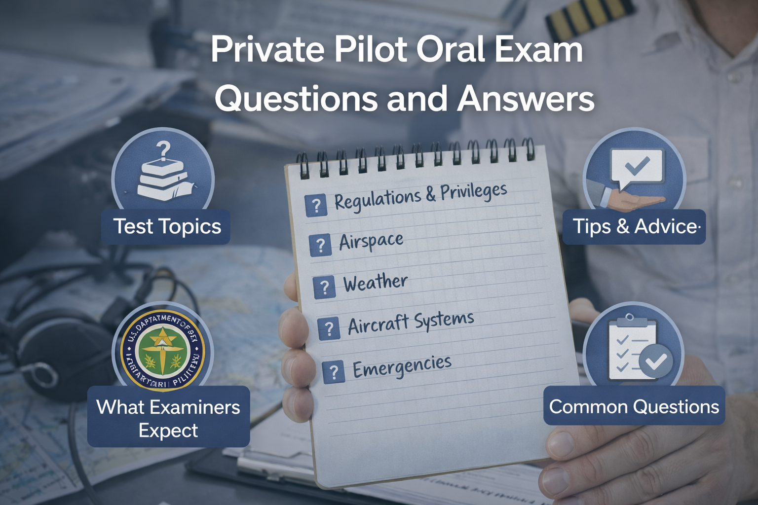 Private Pilot Oral Exam Questions and Answers
