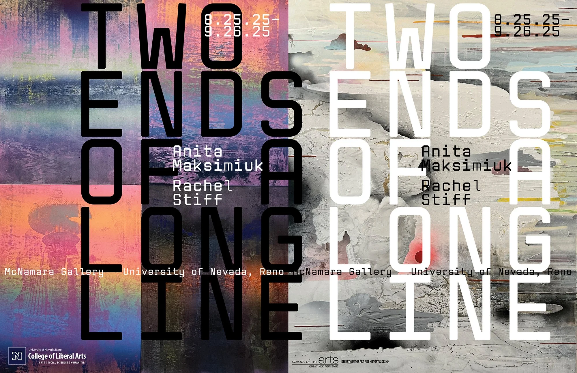 Two Ends of a Long Line