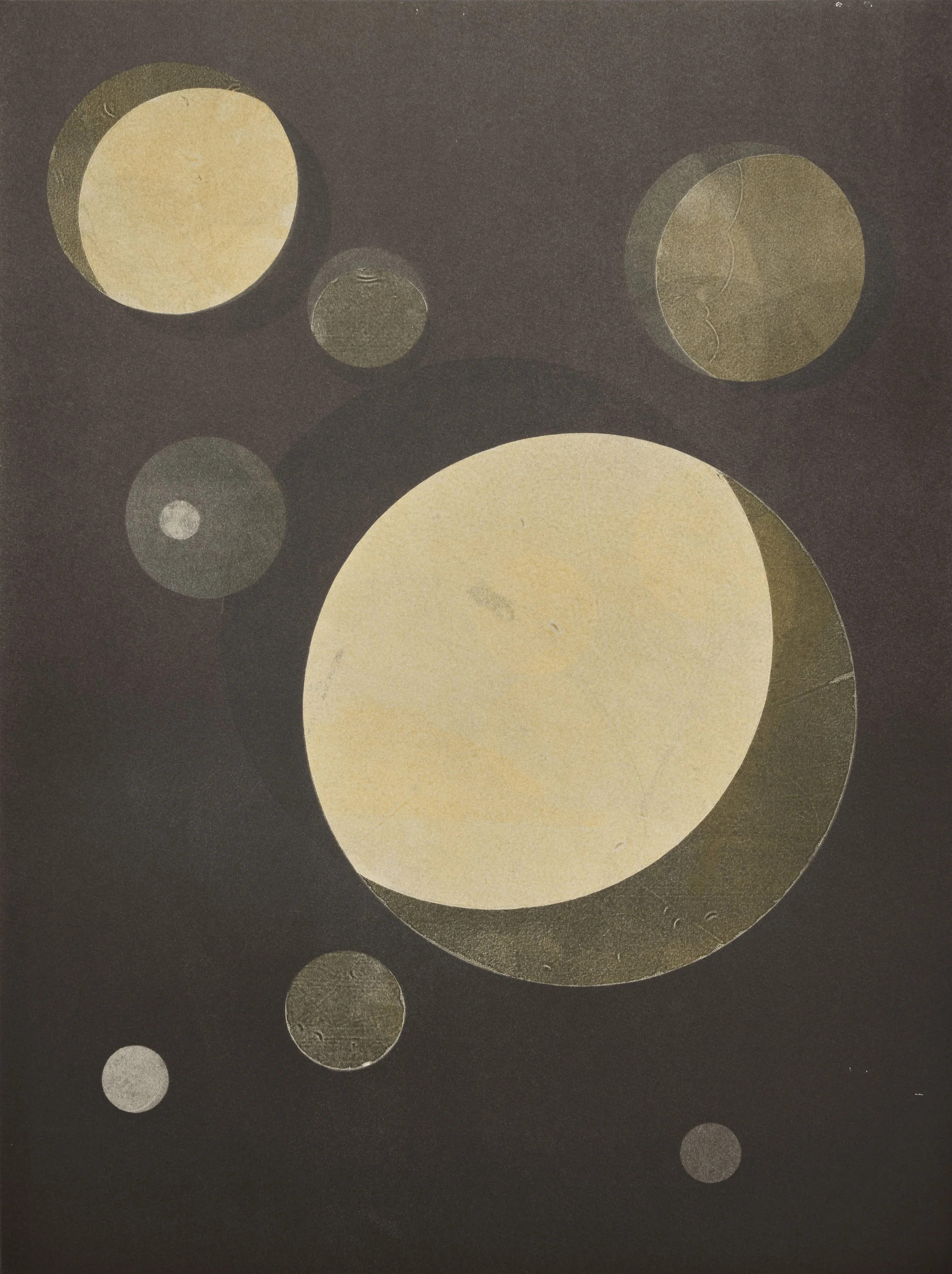 Darkfields No. 1 
2025, 29.5 x 21 inches, monotype on Somerset Cotton Rag, Mullowney Printing Company, Portland, OR