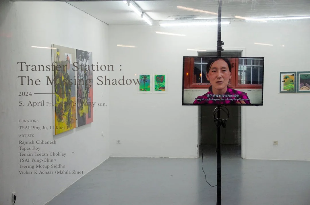 Drung at Transfer Station – The Missing Shadow Exhibition in Cologne, germany