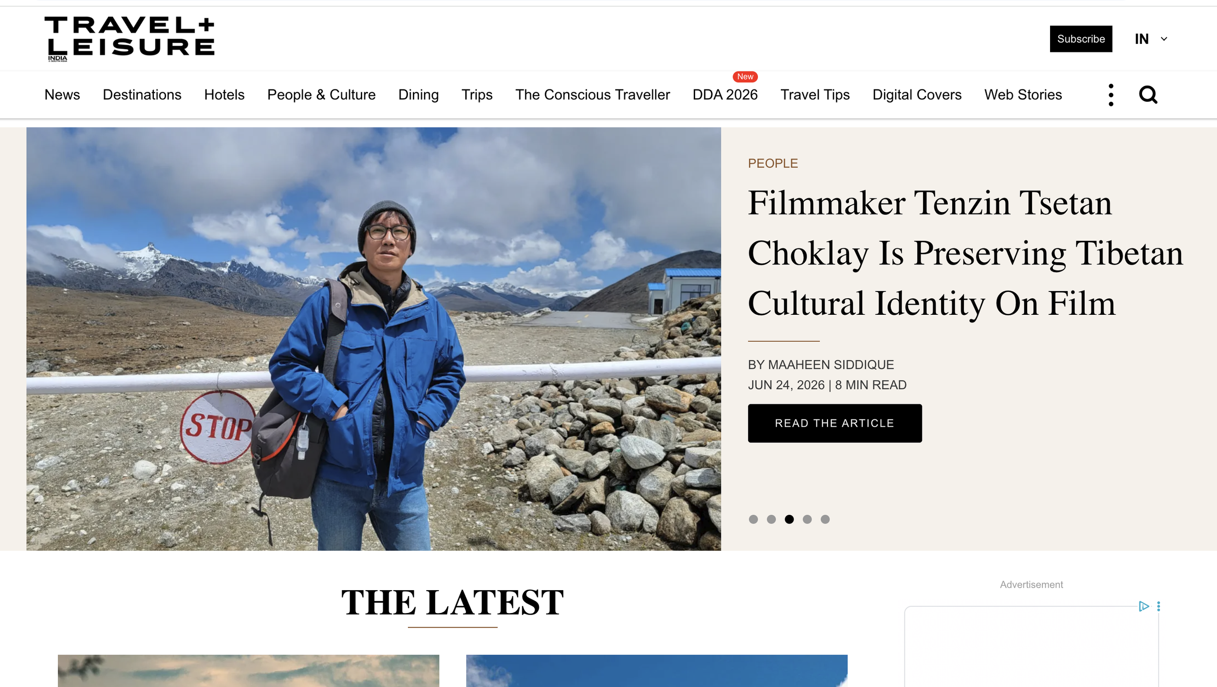 drung co-founder tenzin tsetan choklay speaks to travel+leisure magazine
