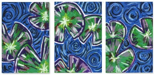 Queen Monet - Lily Pad Trio (Digital Download)